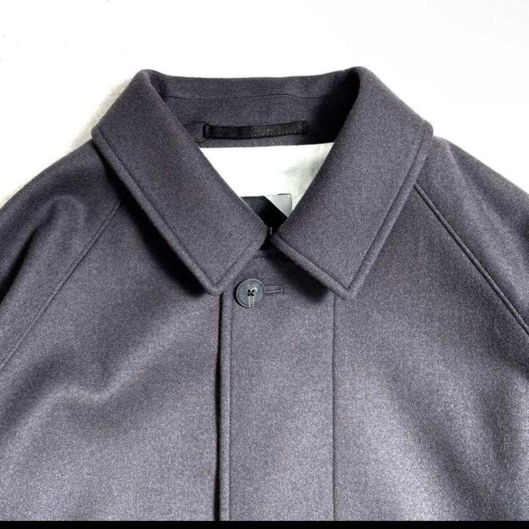 ジャケット・アウター ATON DOUBLE SAXONY BALMACAAN COAT
