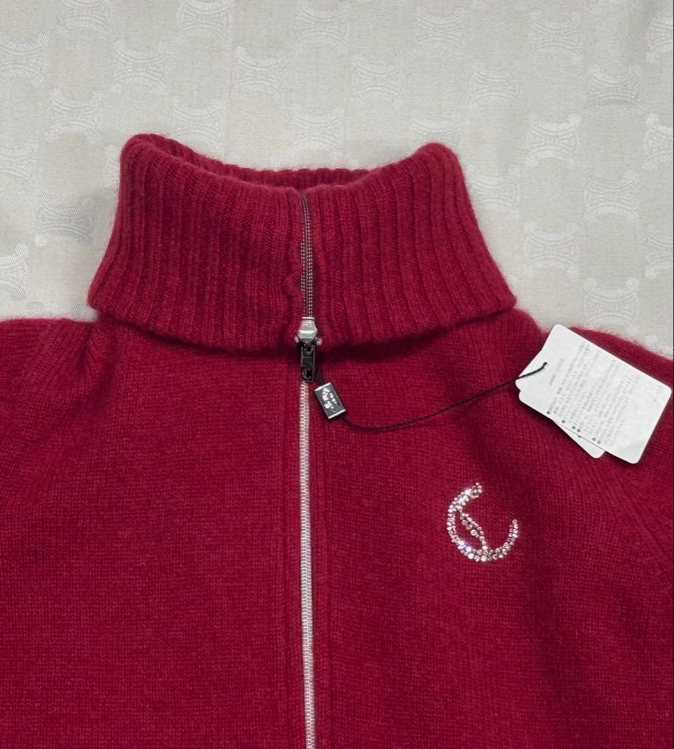 Callaway カシミヤ100％　 セーター カーディガン　新品　防寒　裏地
