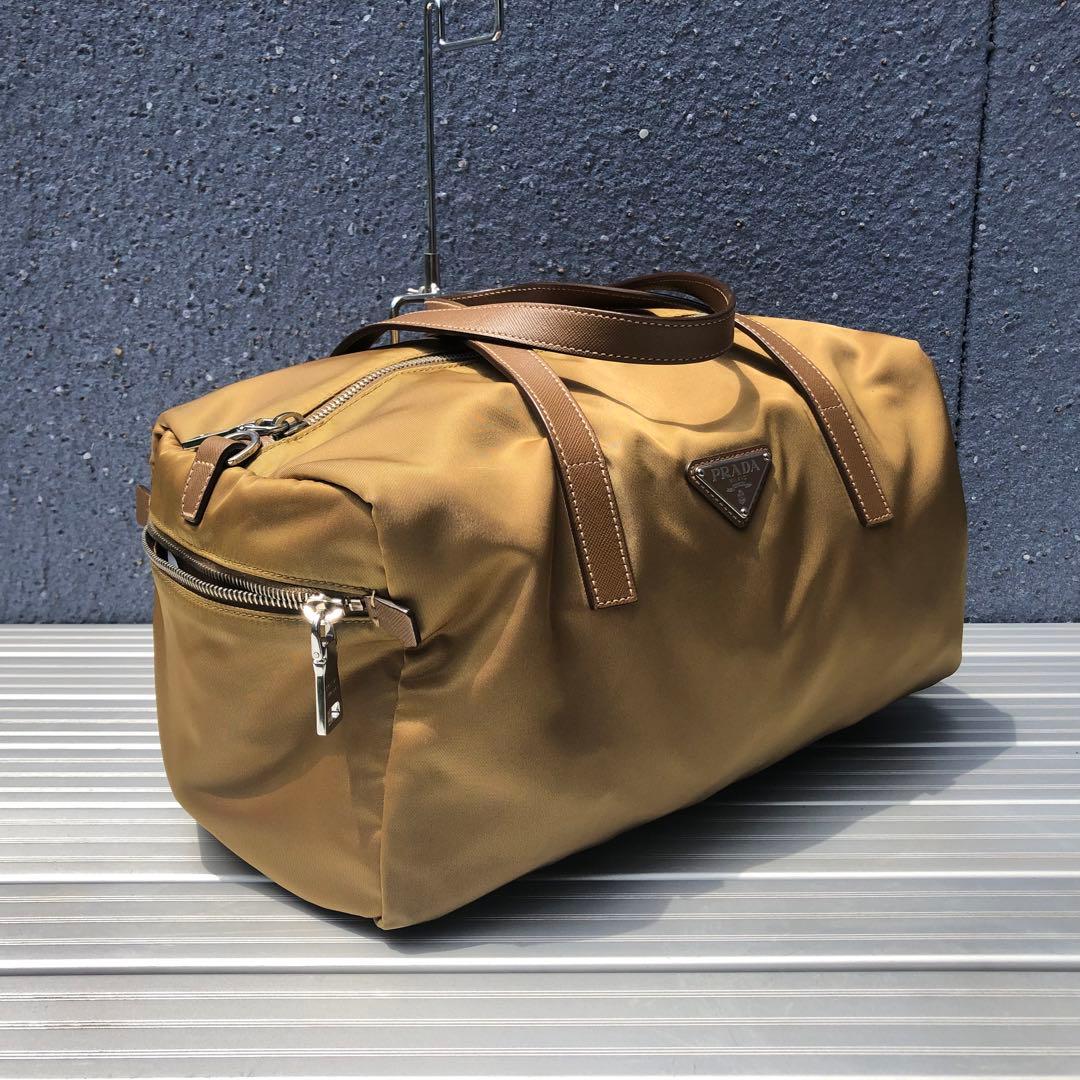 PRADA ミニボストンバッグ ※ショルダーストラップ欠品
