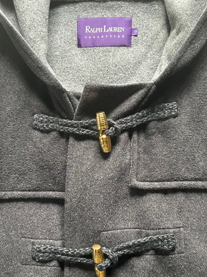 美品　Ralph Lauren レディース　グレー ダッフルコート　カシミヤ