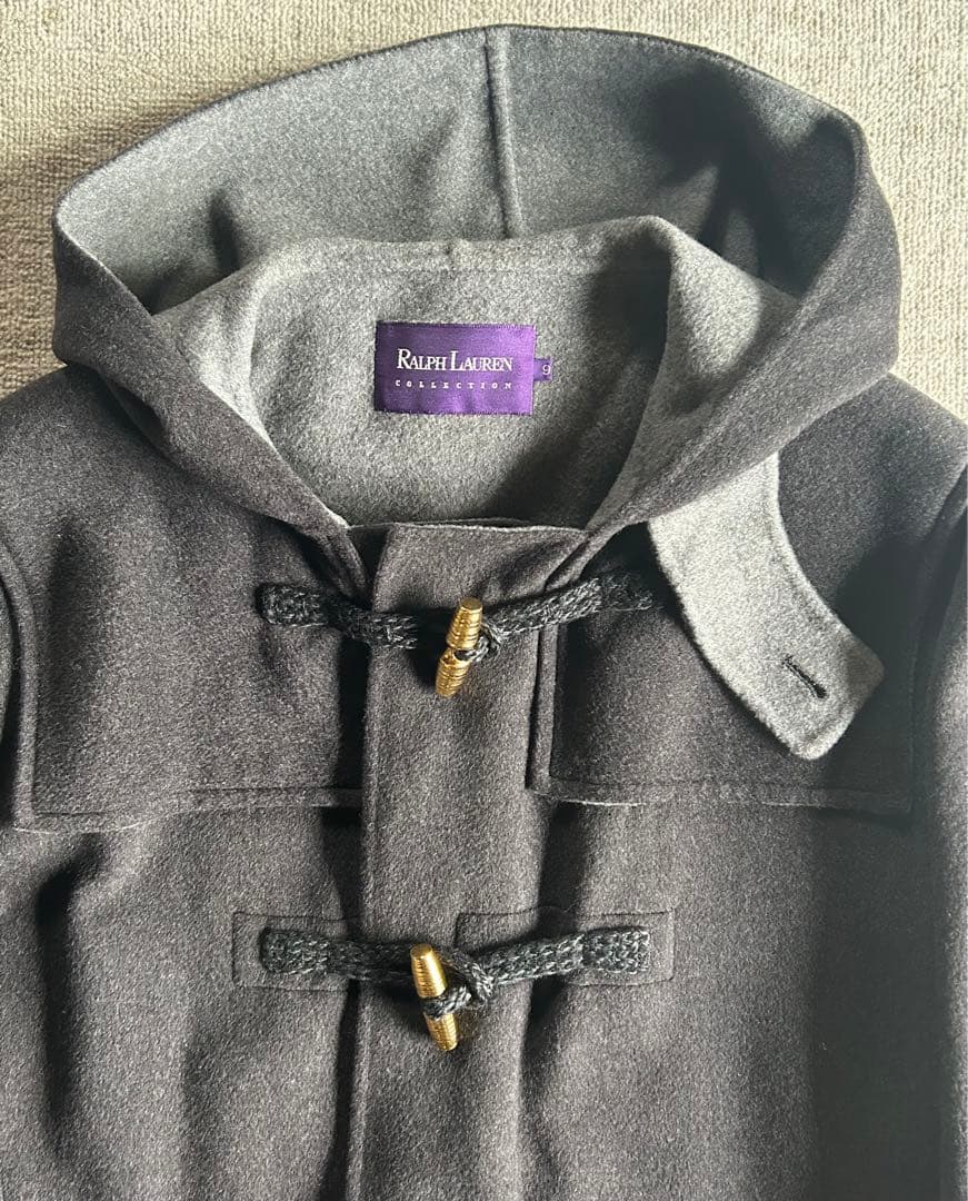 美品　Ralph Lauren レディース　グレー ダッフルコート　カシミヤ