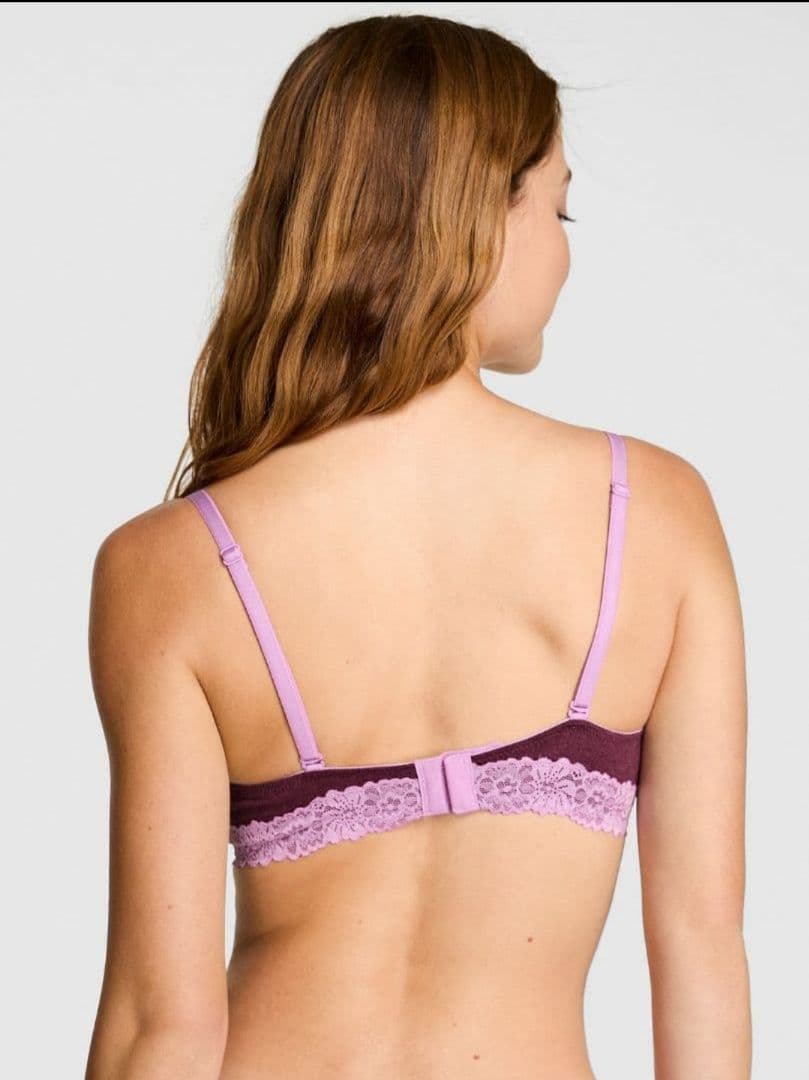 VS PINK プッシュアップブラ&ショーツセット