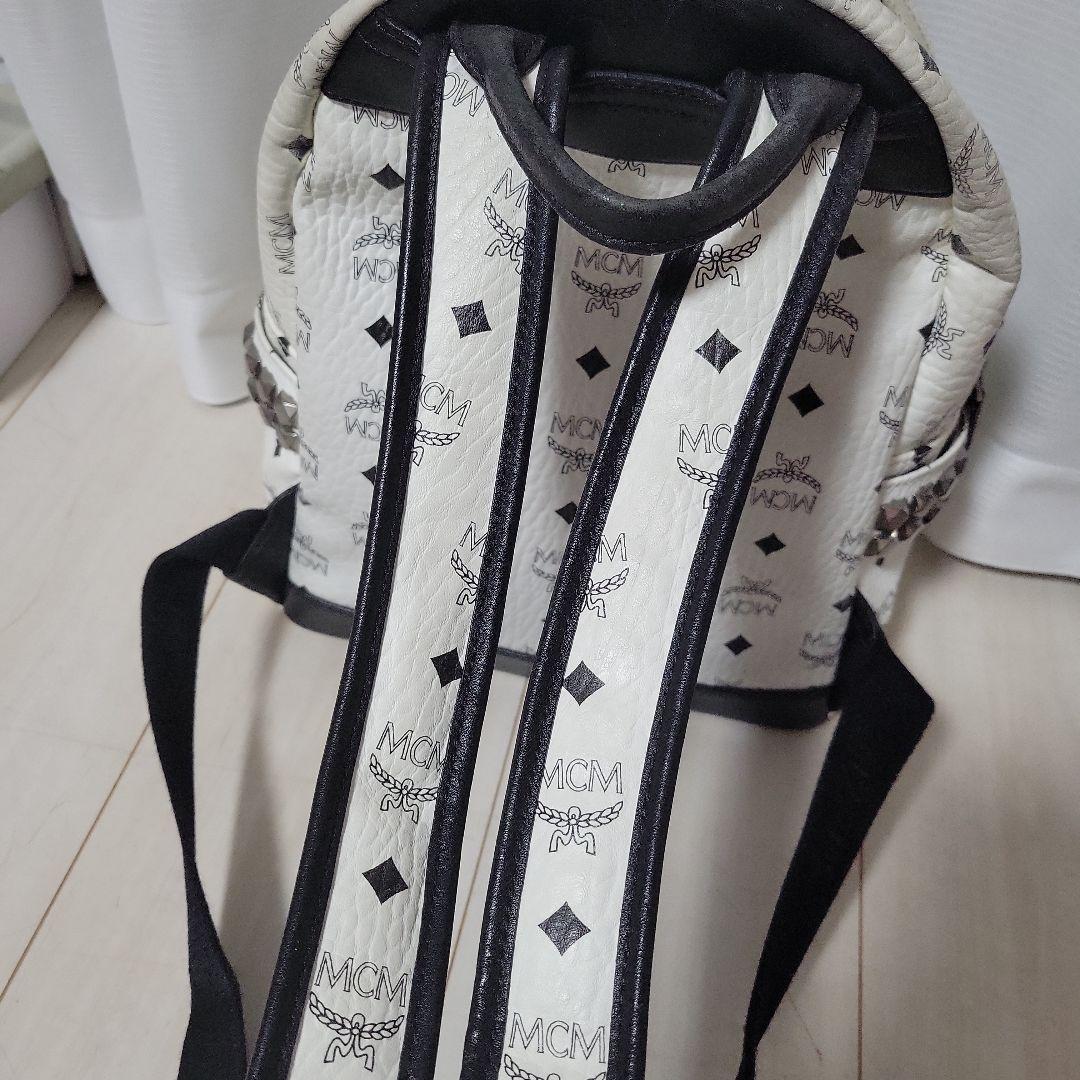 み*や様 MCM ホワイト リュック