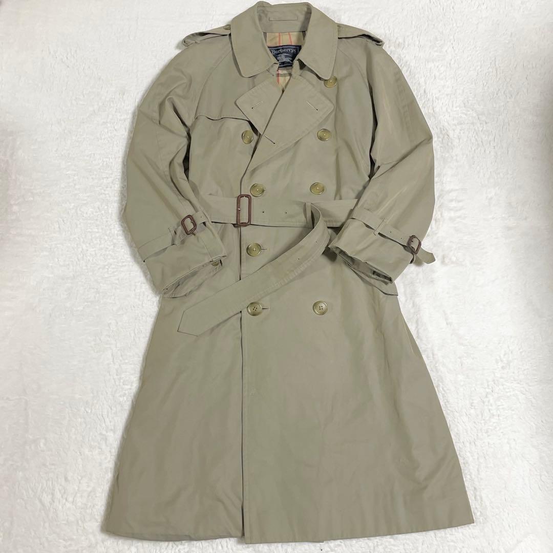 専用　BURBERRY トレンチコート ノバチェック ベージュ ベルト L相当