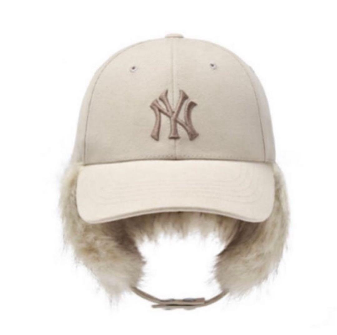正規品 MLB KOREA イヤーフラップ キャップ aespaカリナ TWS