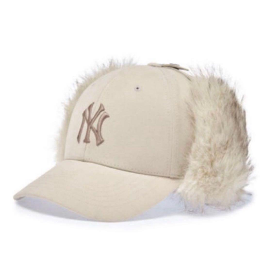 正規品 MLB KOREA イヤーフラップ キャップ aespaカリナ TWS