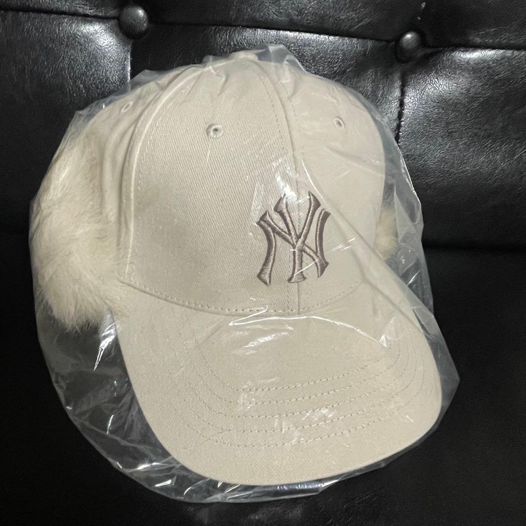 正規品 MLB KOREA イヤーフラップ キャップ aespaカリナ TWS