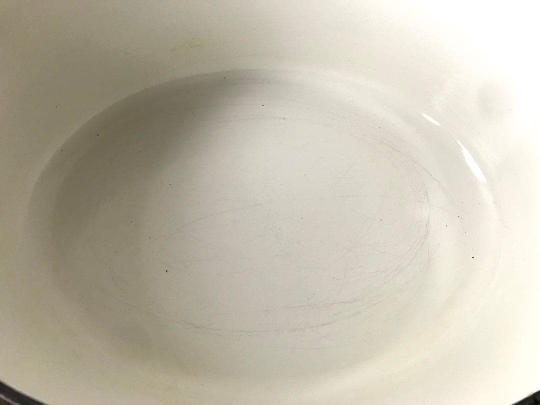 希少☆LE CREUSET ル・クルーゼ両手鍋 ホワイト31cm