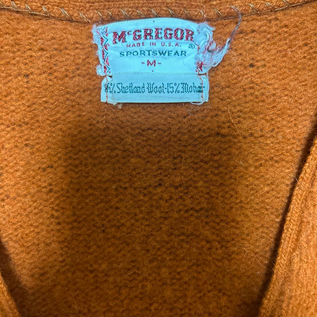 H*）様 ヴィンテージMCGREGOR 60s マクレガー モヘアカーディガン