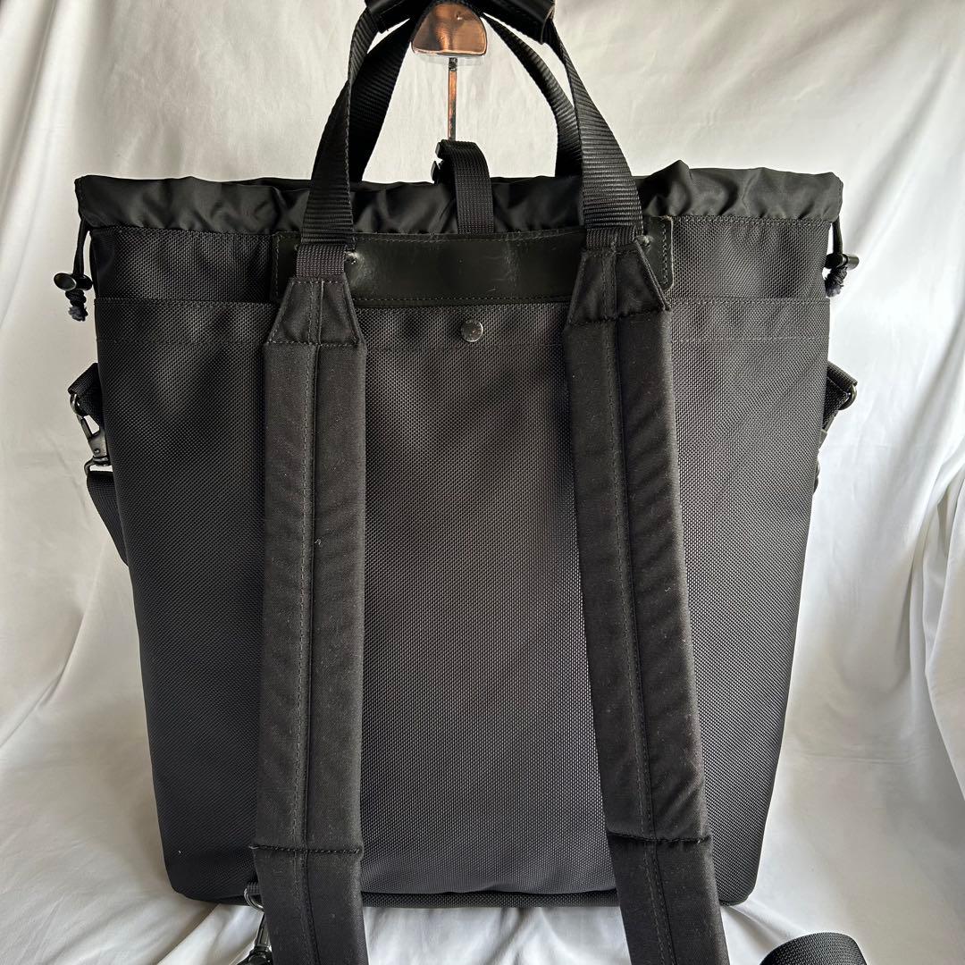 【美品】アーツアンドクラフツ ダブルシックスナイロン 3way トートバッグ　黒