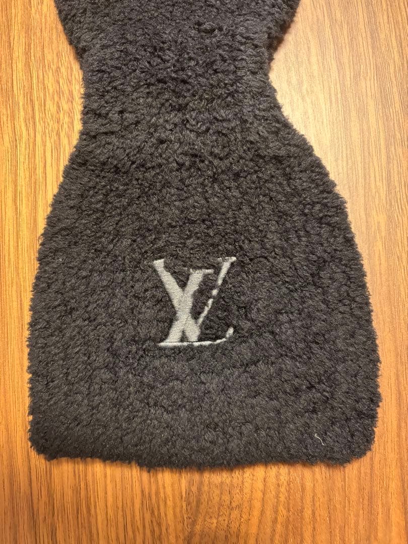 LOUIS VUITTON マフラー ミニコンフィ黒