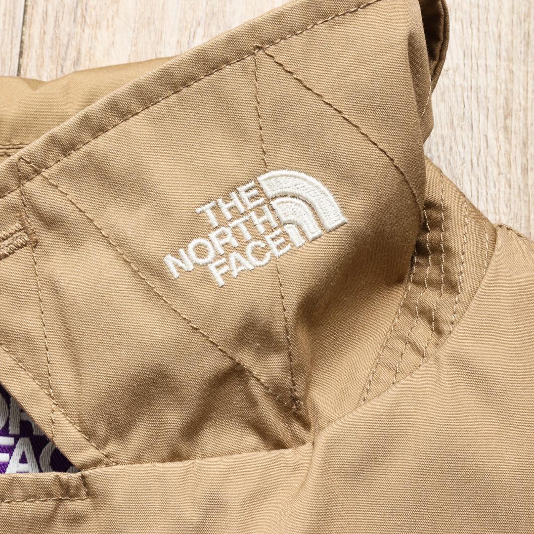 BEAMS別注 THE NORTH FACE ステンカラーコート ベージュ L