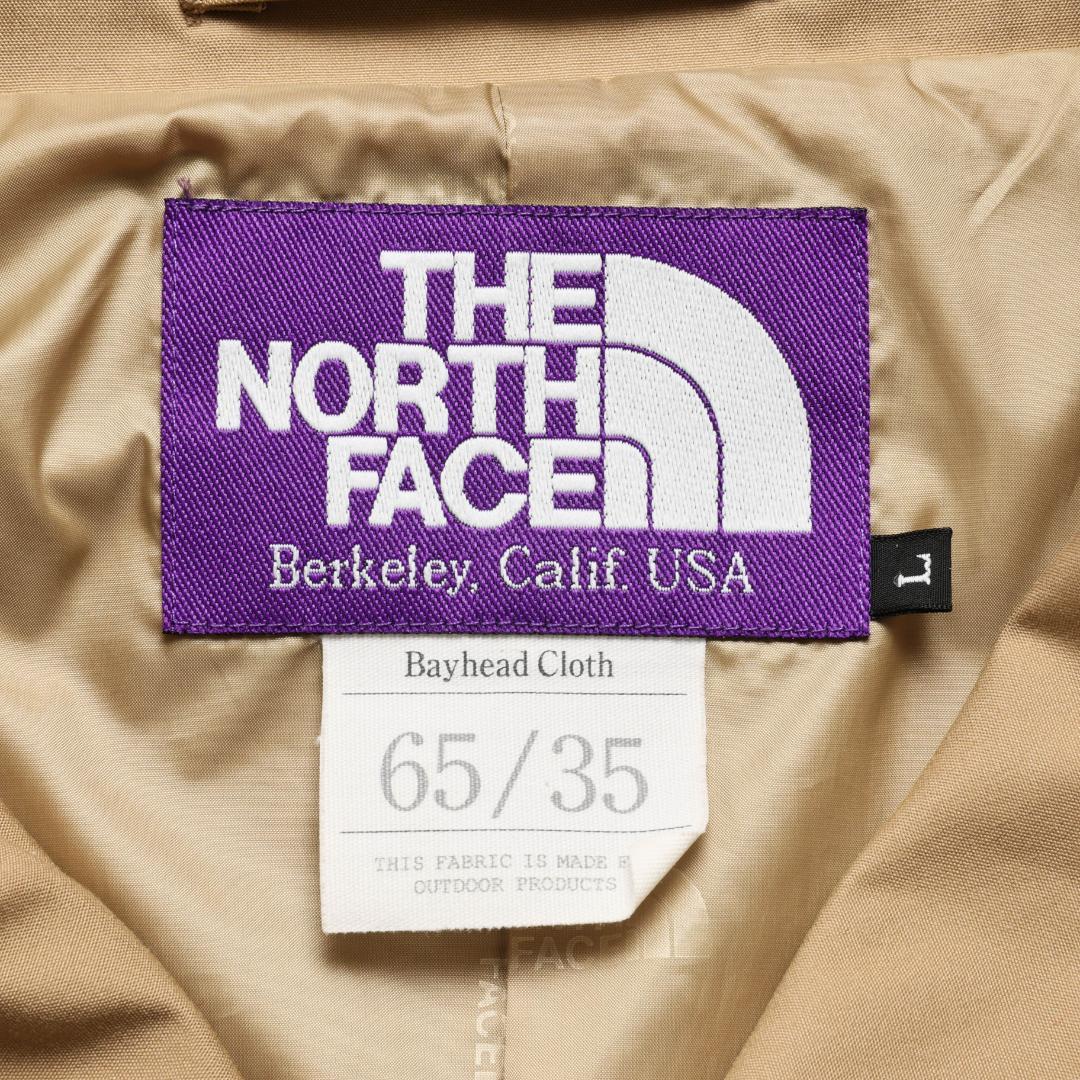 BEAMS別注 THE NORTH FACE ステンカラーコート ベージュ L