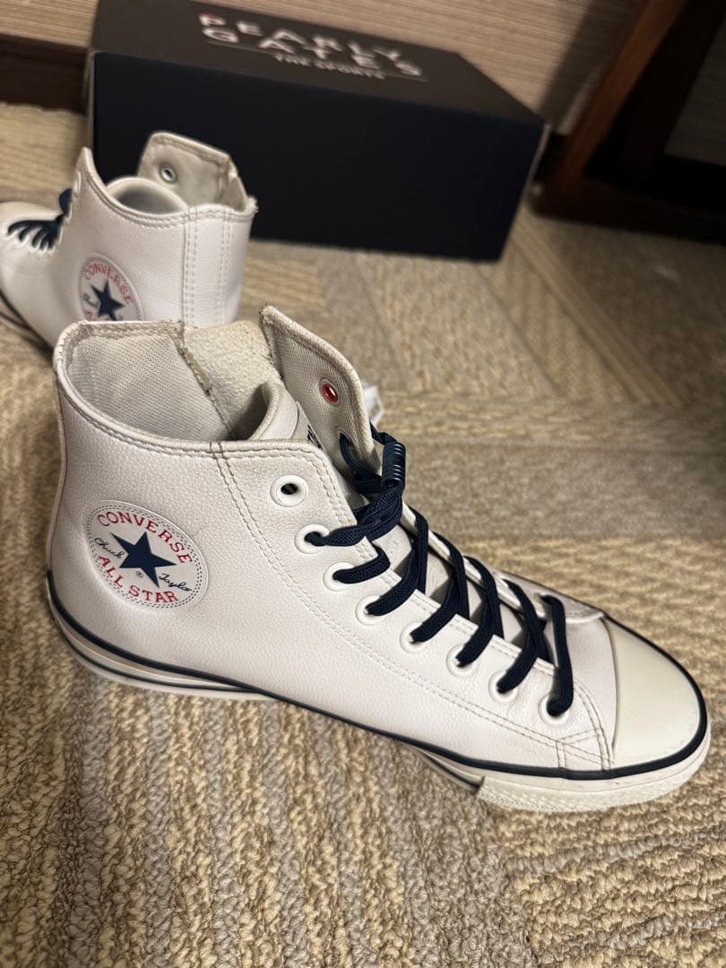 パーリーゲイツ　ALL STAR ハイカットシューズ　25cm ファスナー付