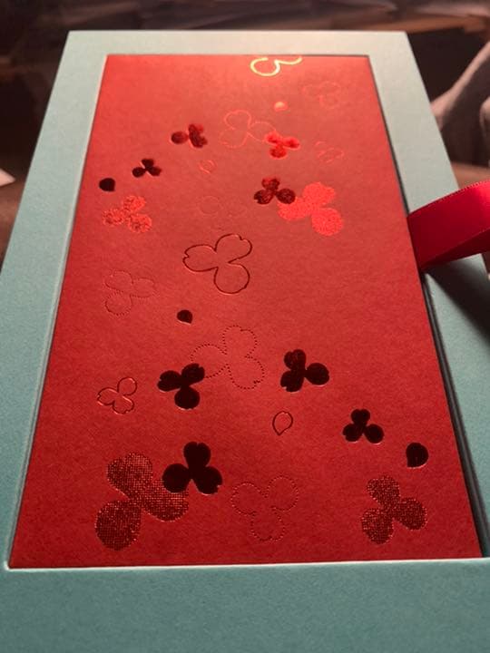 Tiffany ティファニーレッドポケット