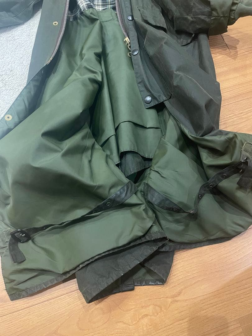 Barbour BURGHLEY c38 88年製　ビンテージ