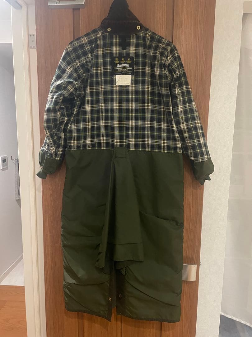 Barbour BURGHLEY c38 88年製　ビンテージ