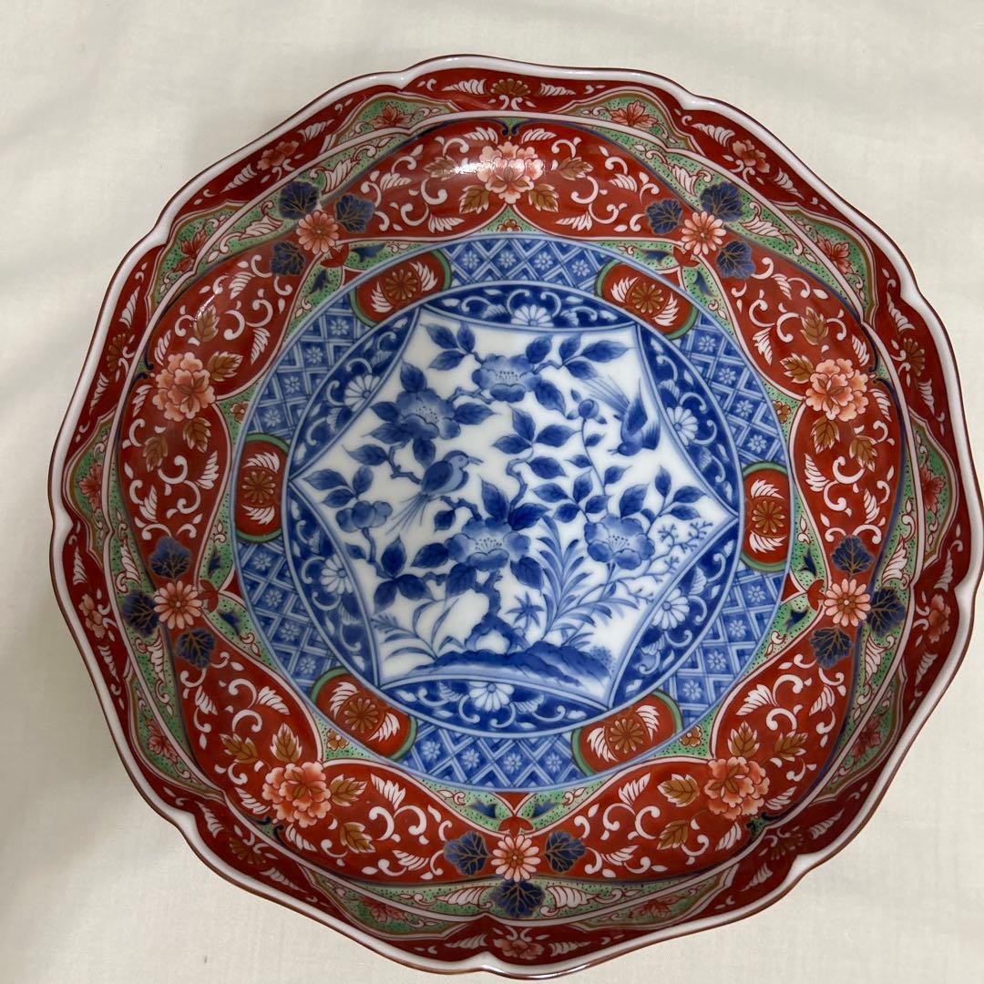 ★庫山窯　お皿　2種　深鉢　盛皿　★青藍窯　金彩　ボウル　5個　おまとめ