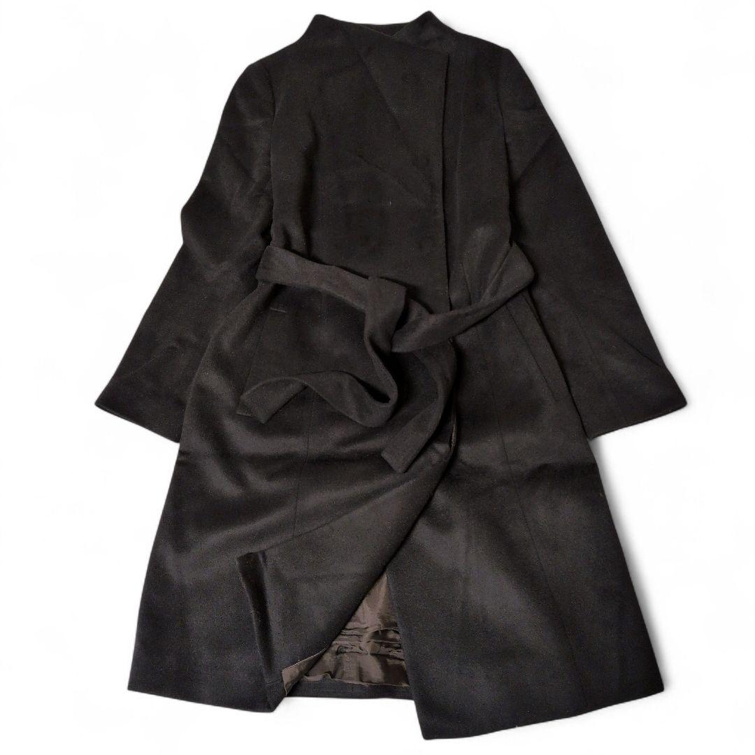 アンタイトル　2wayウールロングコートAライン　スーパー130　ベルト　日本製