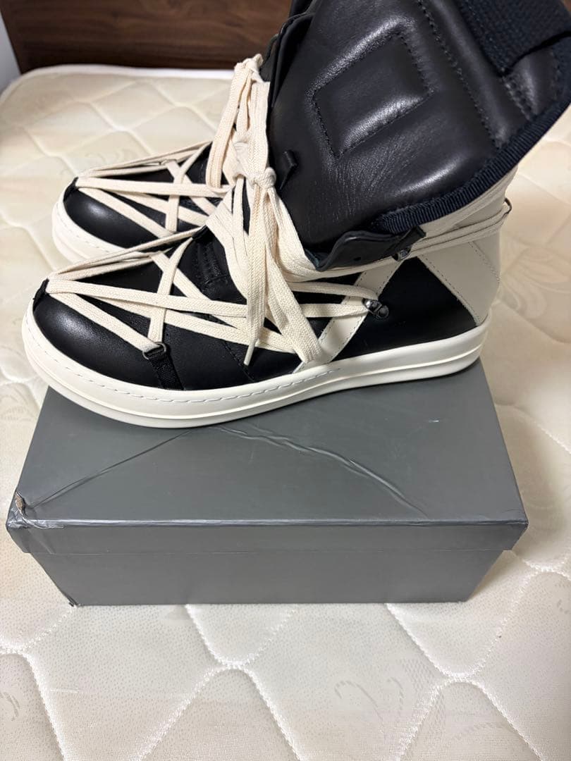 靴 rickowens geobascket sneaker