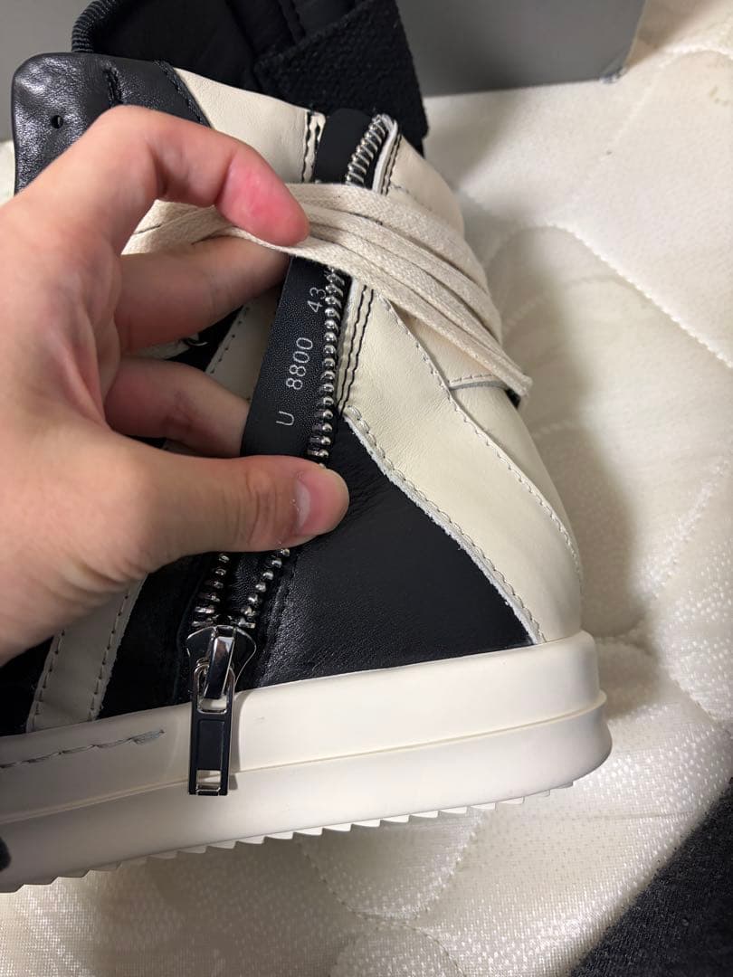 靴 rickowens geobascket sneaker