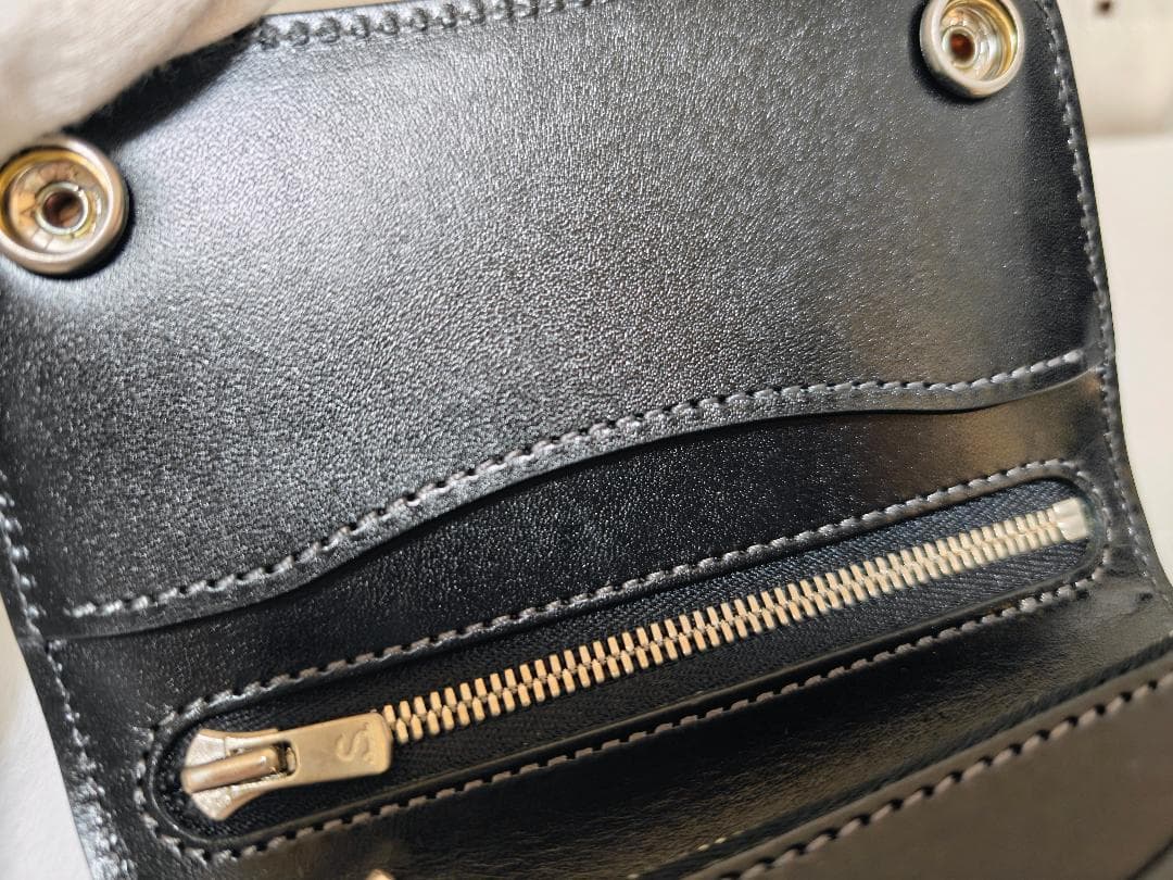未使用品 ワイルドスワンズ ブリスターS コードバン 二つ折り ウォレット 財布