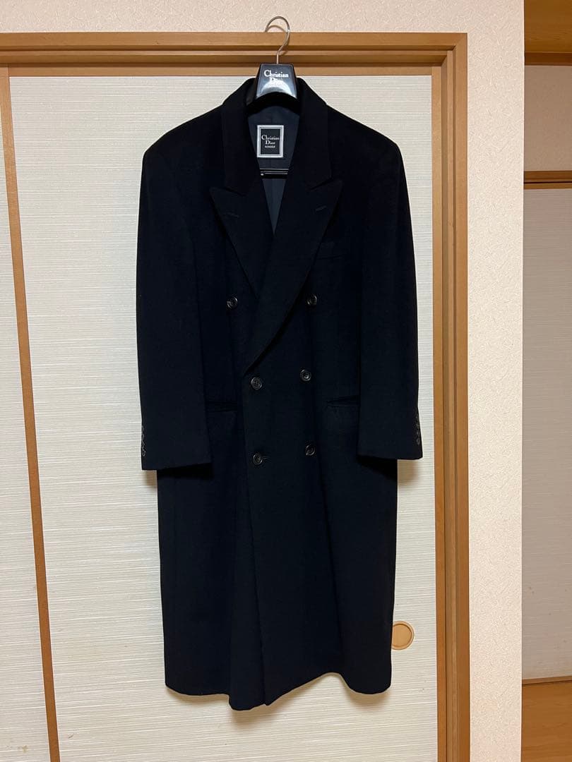 Christian Dior MONSIEUR カシミヤ ダブル コート M