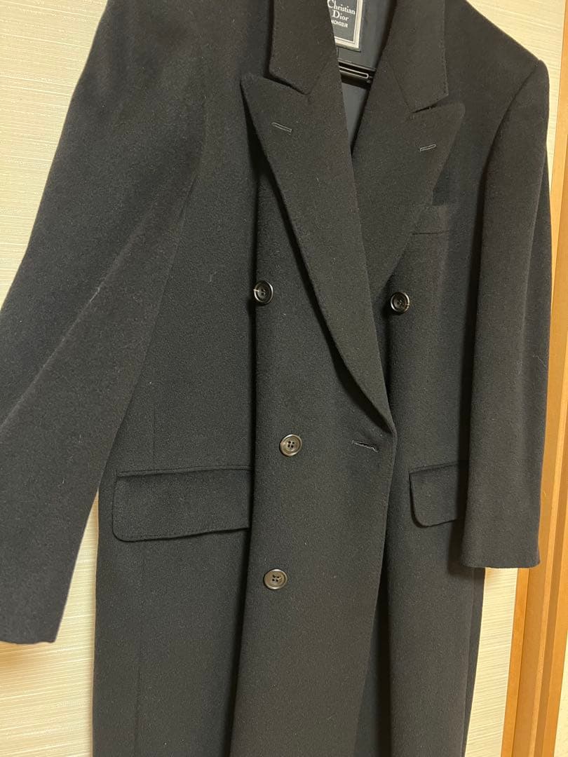 Christian Dior MONSIEUR カシミヤ ダブル コート M