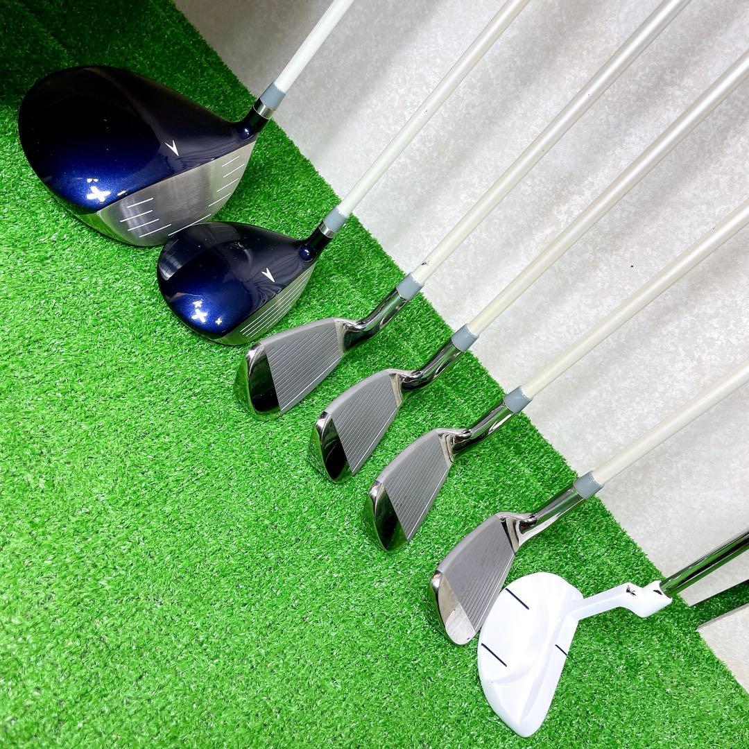 ほぼ未使用品！イグニオ　レディースゴルフセット 7本セット　初心者　おまけ付