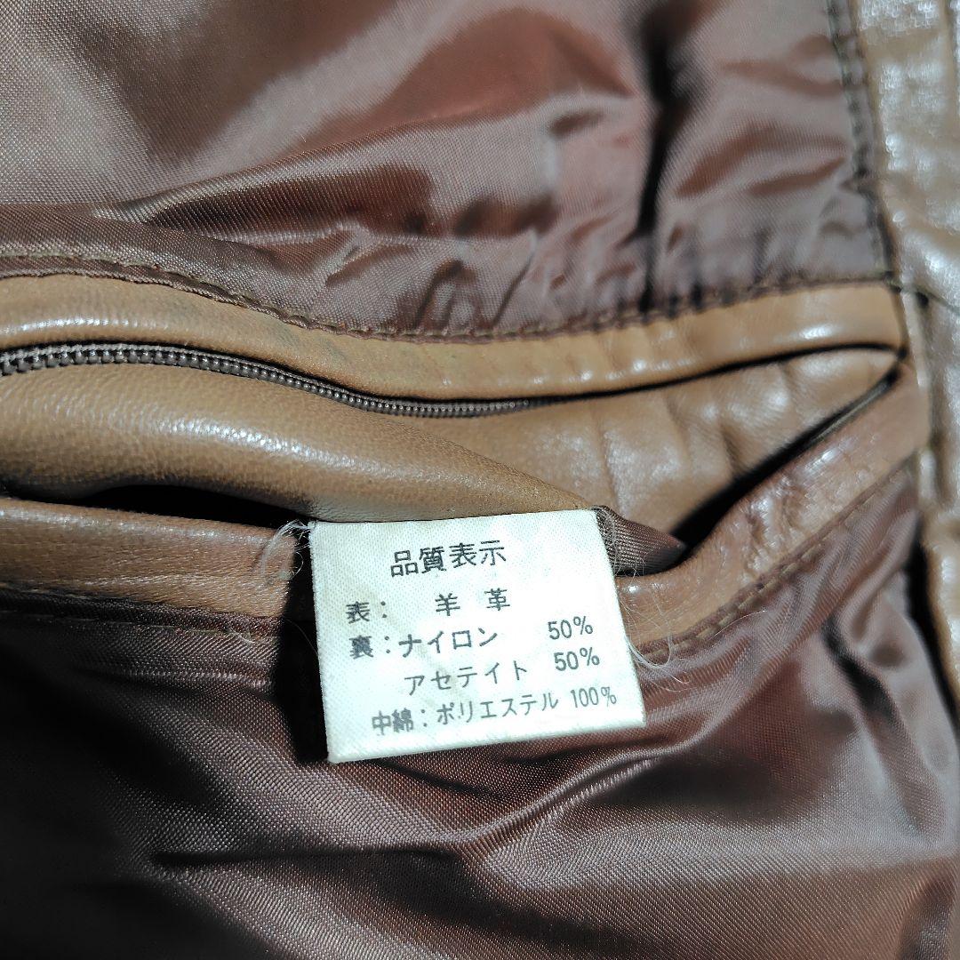ROBINSON レザー フライトジャケット G-1 シープスキン 羊革 XL