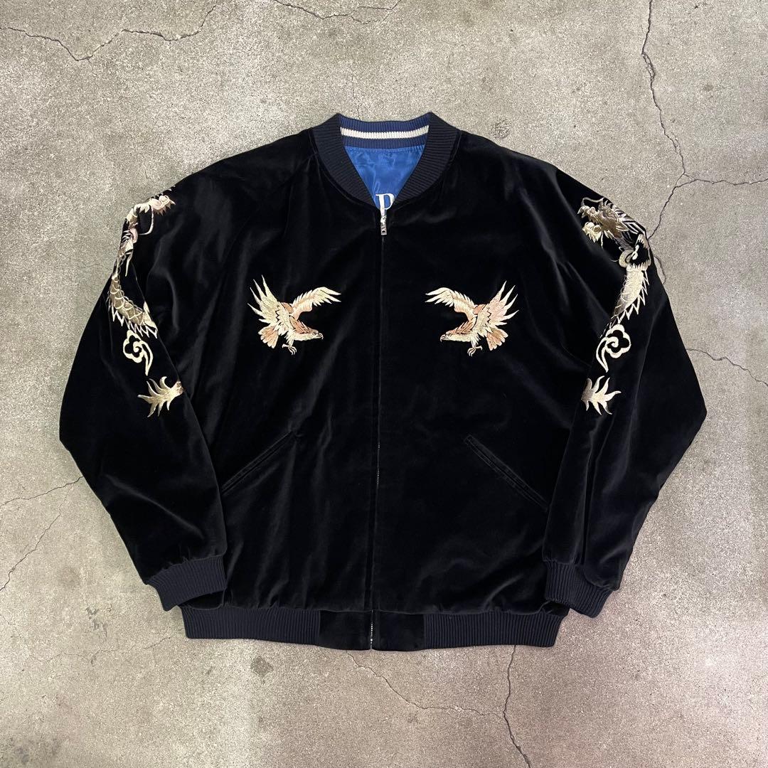 東洋 GOLD VELVETEEN × ACETATE JACKE M