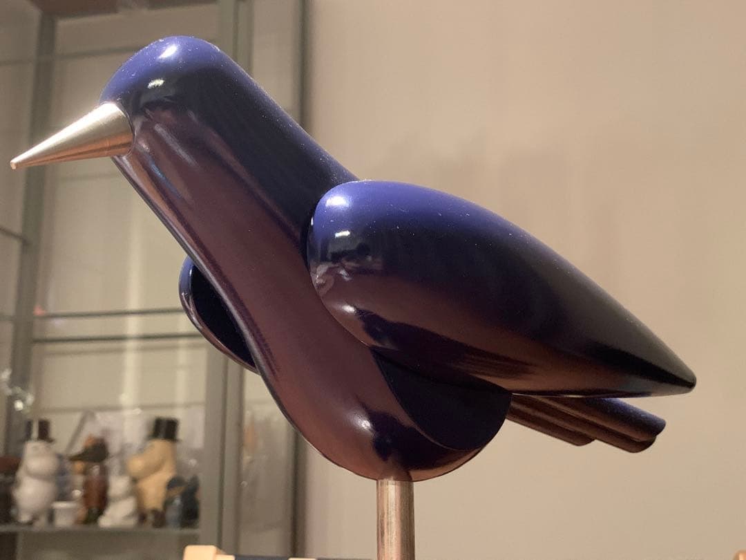 希少なaarikka 鳥のオブジェ