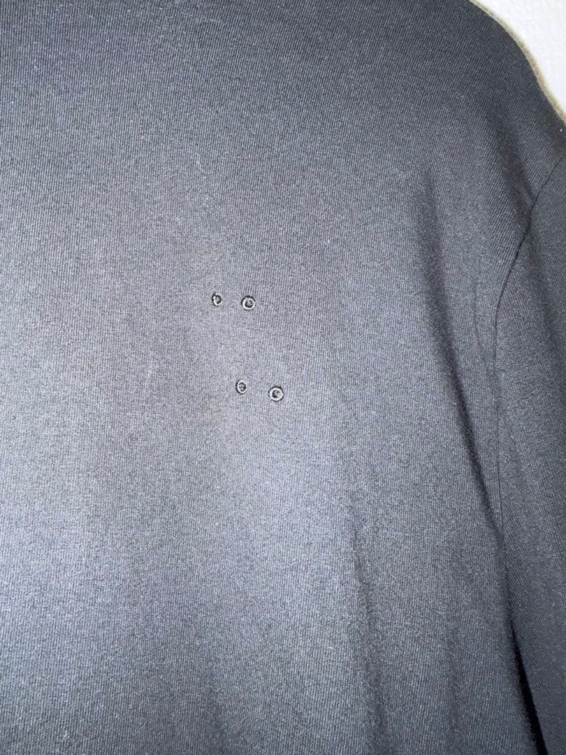 RAF simons ラフシモンズ タートルネック 長袖 カットソー 黒