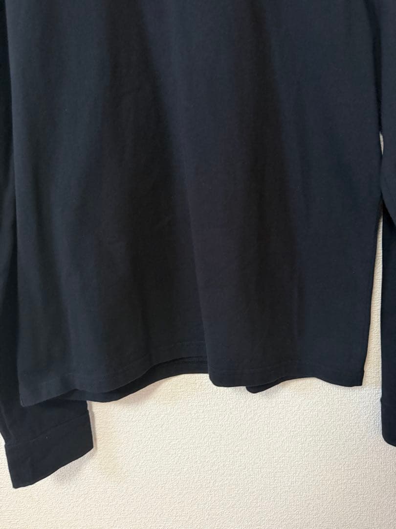 RAF simons ラフシモンズ タートルネック 長袖 カットソー 黒
