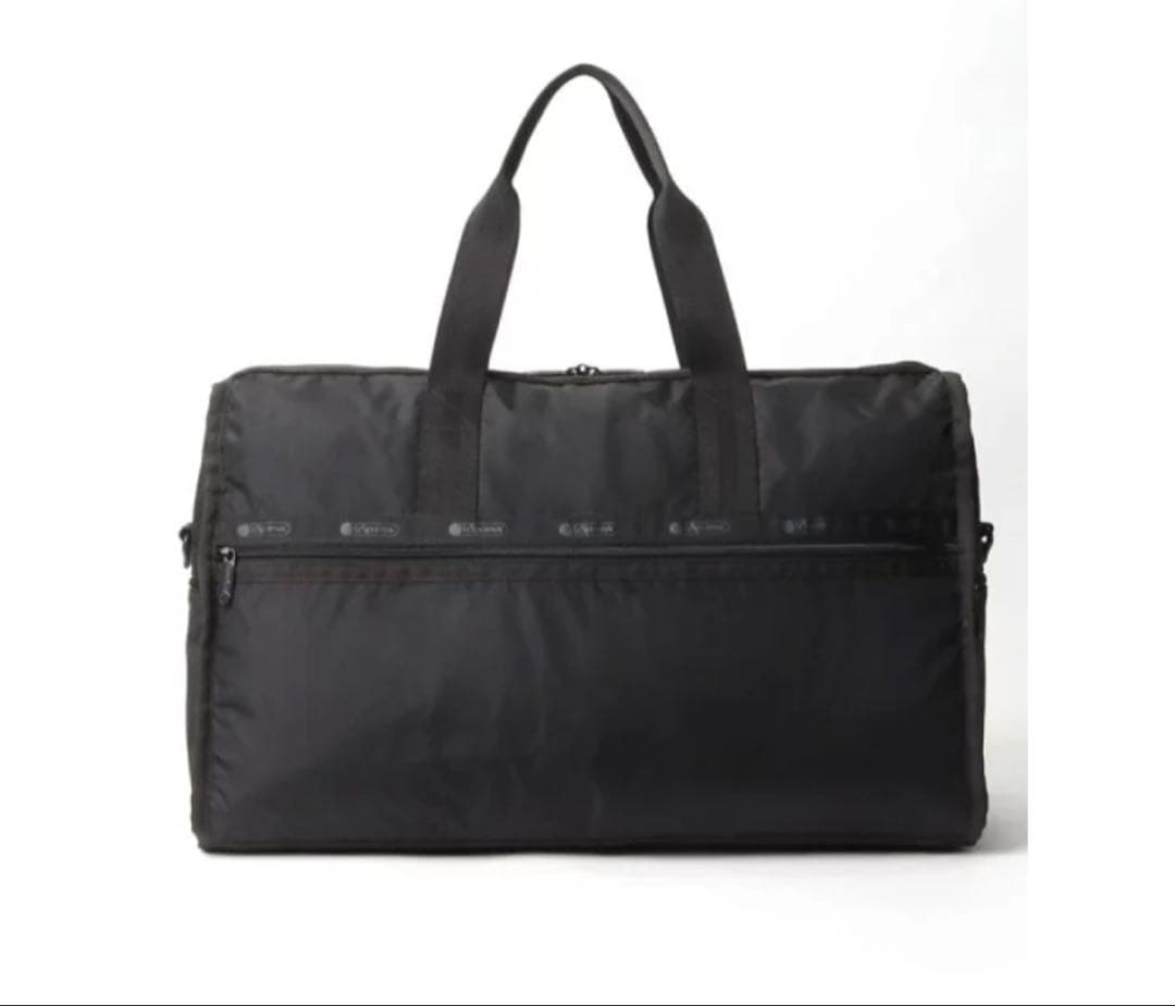 新品LeSportsac レスポートサック 大容量ボストンバッグ ブラック