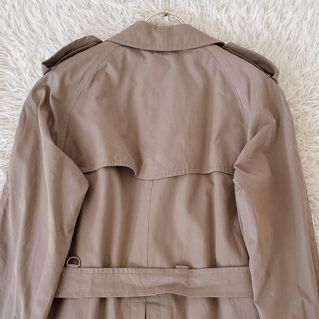 着丈114✨英国製 90’s バーバリートレンチコート キャメル混ライナー XL
