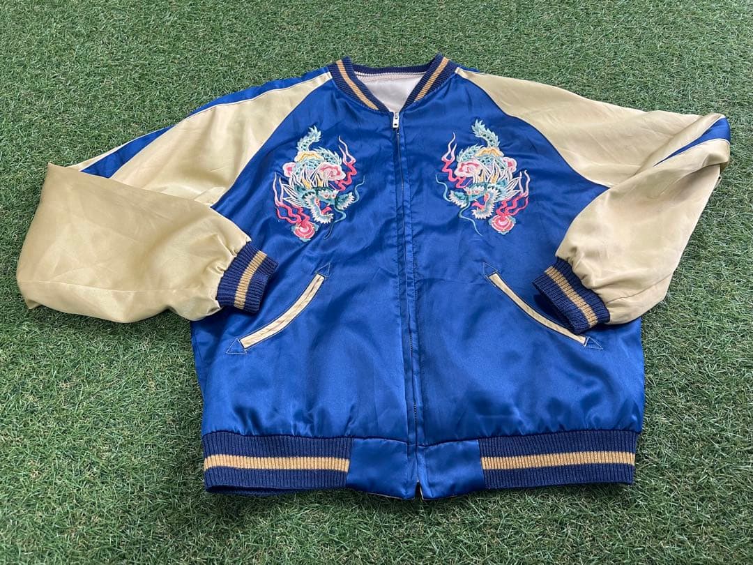 ビンテージ　スカジャン　テーラー東洋　サイズ　L