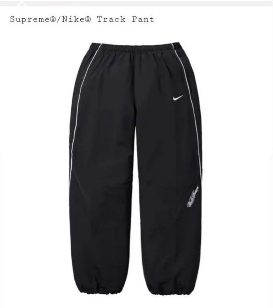 Supreme/Nike トラックパンツ ブラック　Sサイズ