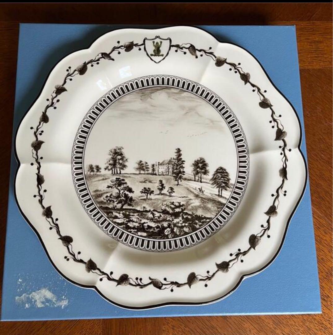 【希少品】ウェッジウッド★ジーニアスコレクション★フロッグサービスプレート1枚③