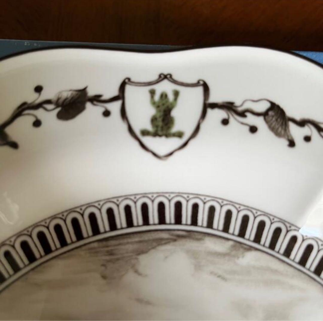 【希少品】ウェッジウッド★ジーニアスコレクション★フロッグサービスプレート1枚③