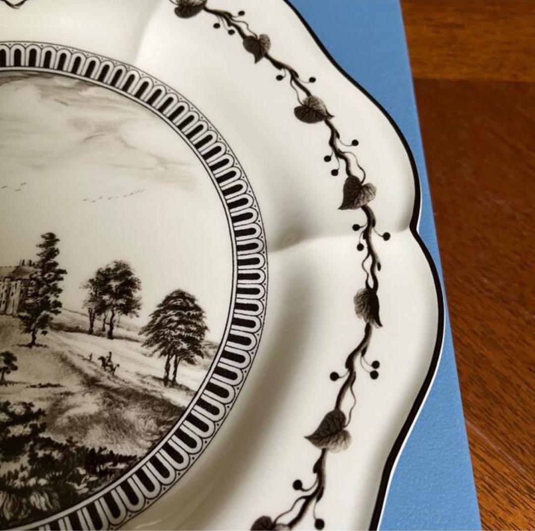 【希少品】ウェッジウッド★ジーニアスコレクション★フロッグサービスプレート1枚③