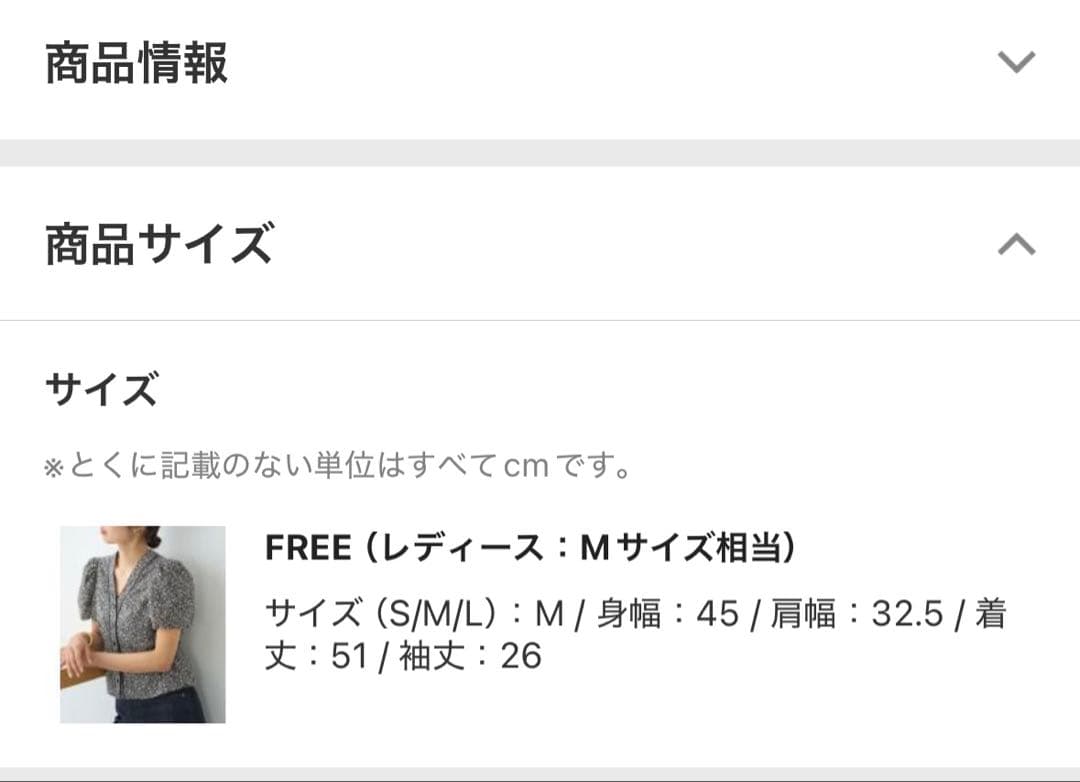 IENA MONOボタニーVネックブラウス