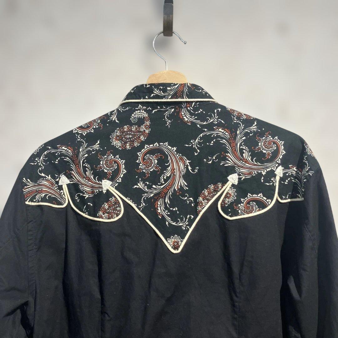 PAUL SMITH ペイズリー柄ウエスタンシャツ　ポールスミス　アーカイブ
