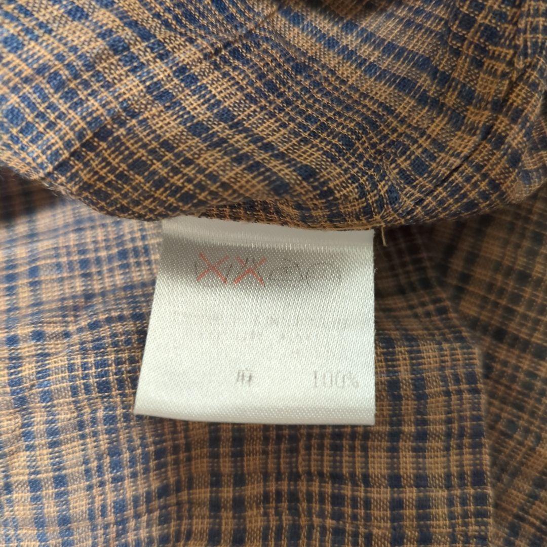 ISSEY MIYAKE MEN　マオカラーリネンシャツ