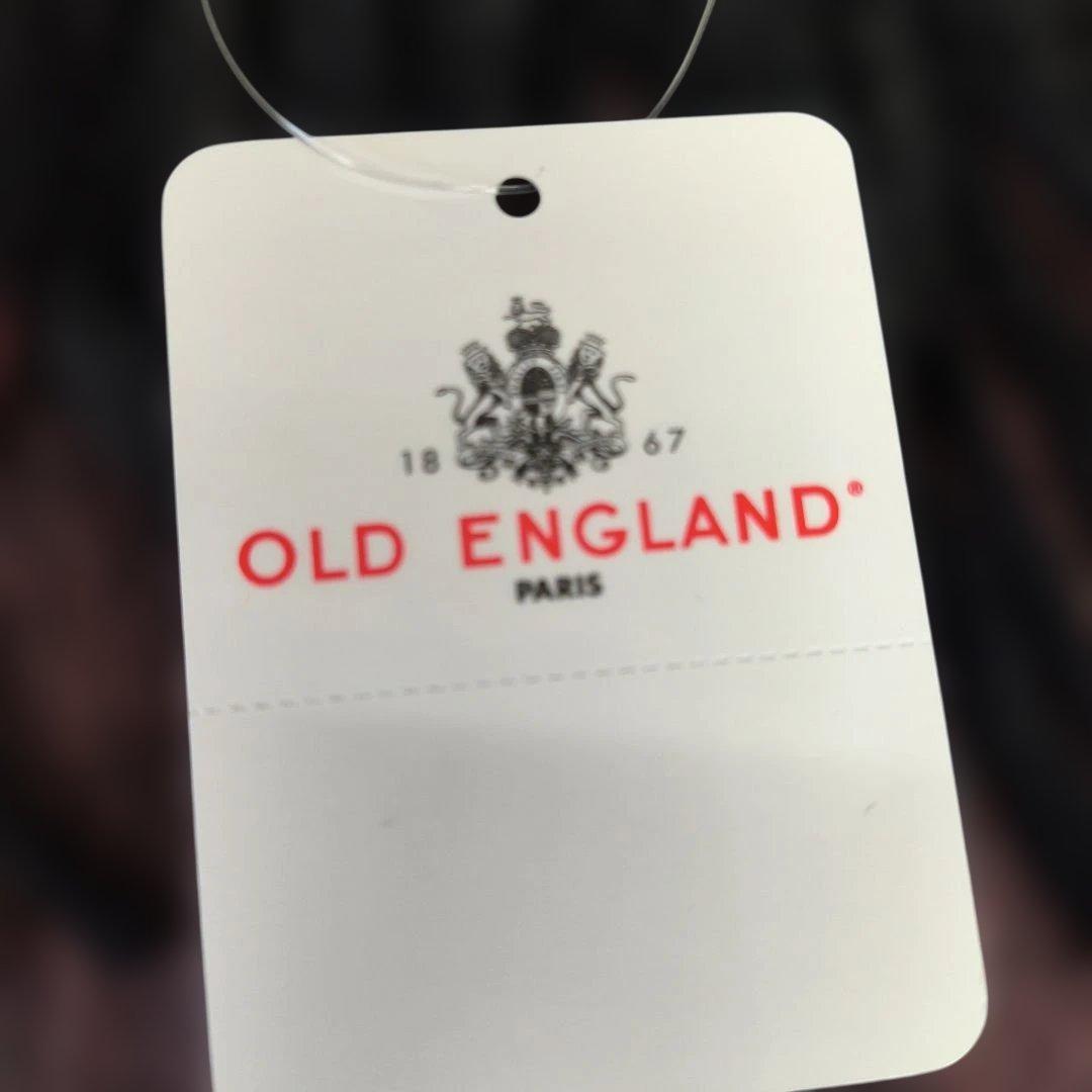 OLD ENGLAND チェック柄ウールマフラー