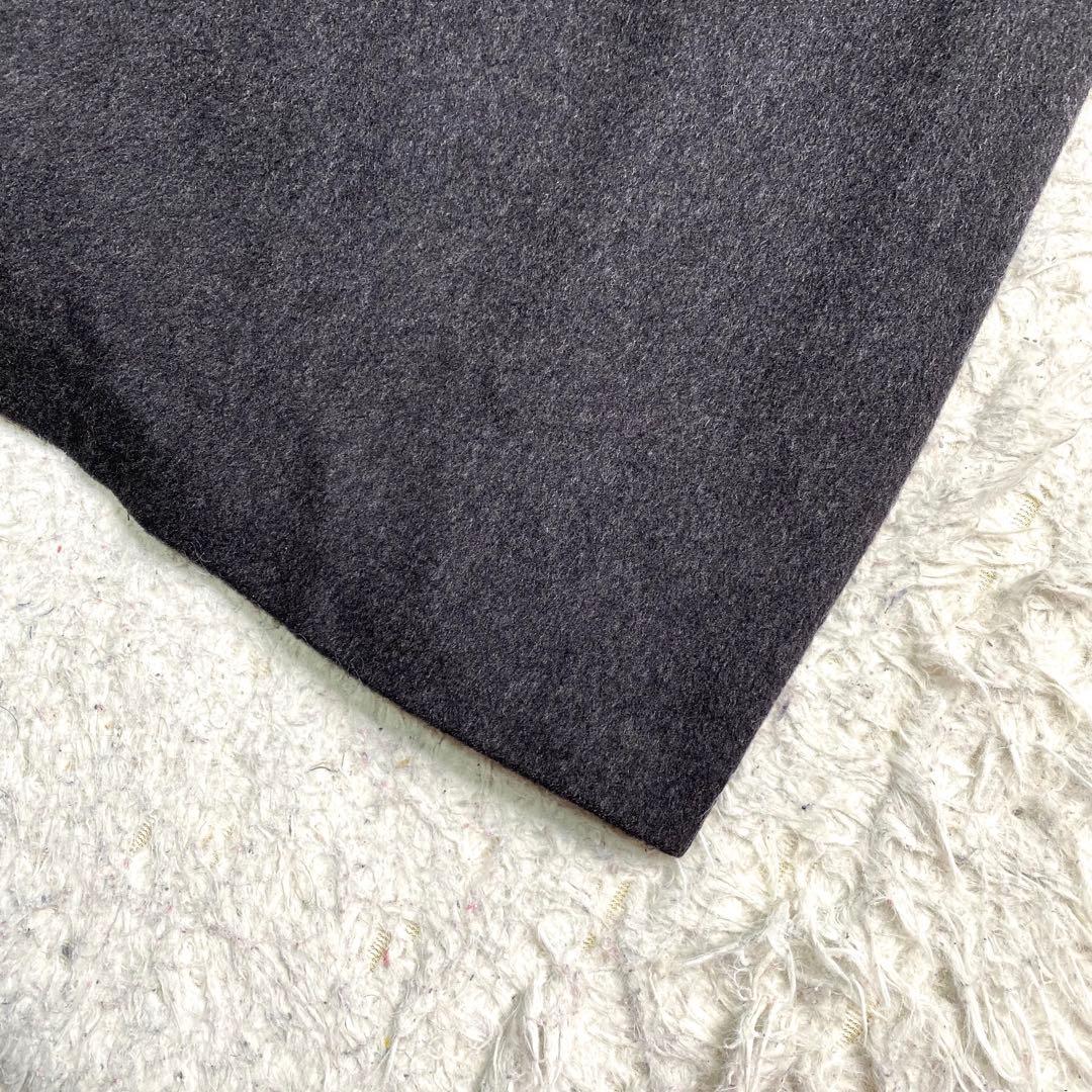 良品✨希少 Holland&Sherry コート カシミヤ ビクーニャ M 黒