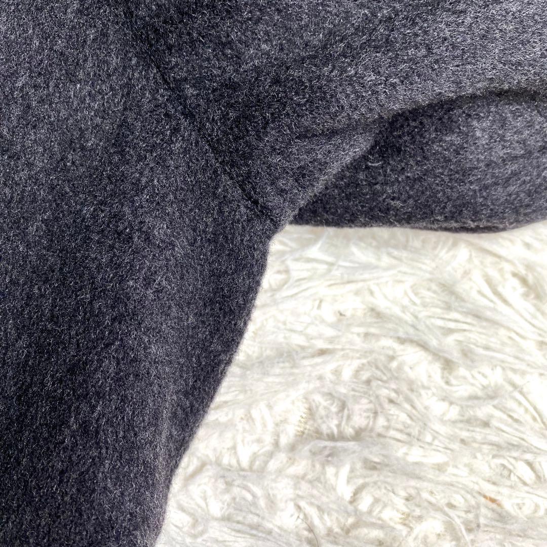 良品✨希少 Holland&Sherry コート カシミヤ ビクーニャ M 黒