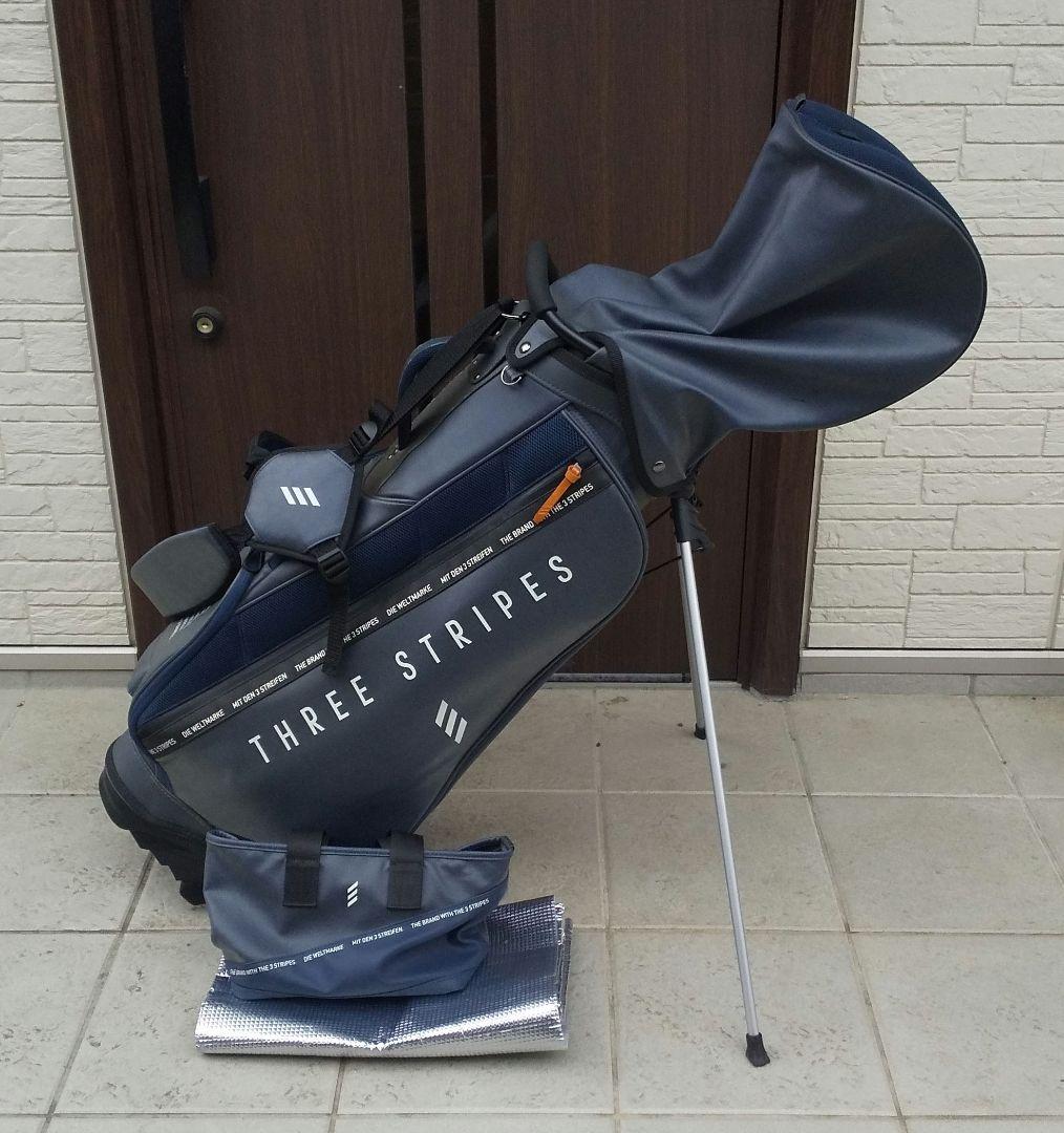 アディダス ゴルフ キャディバッグ 軽量 スタンド式 ラウンドバッグ セット