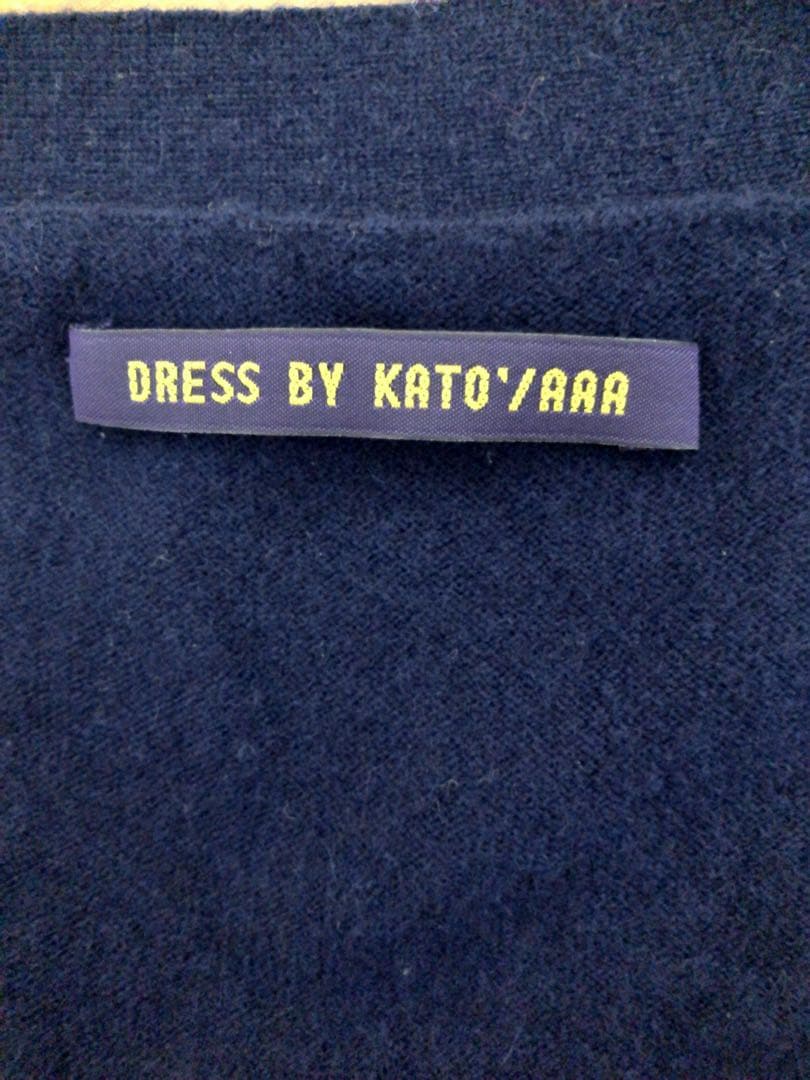 【新品】KATO'/AAA DRESS カシミア100%カーディガン