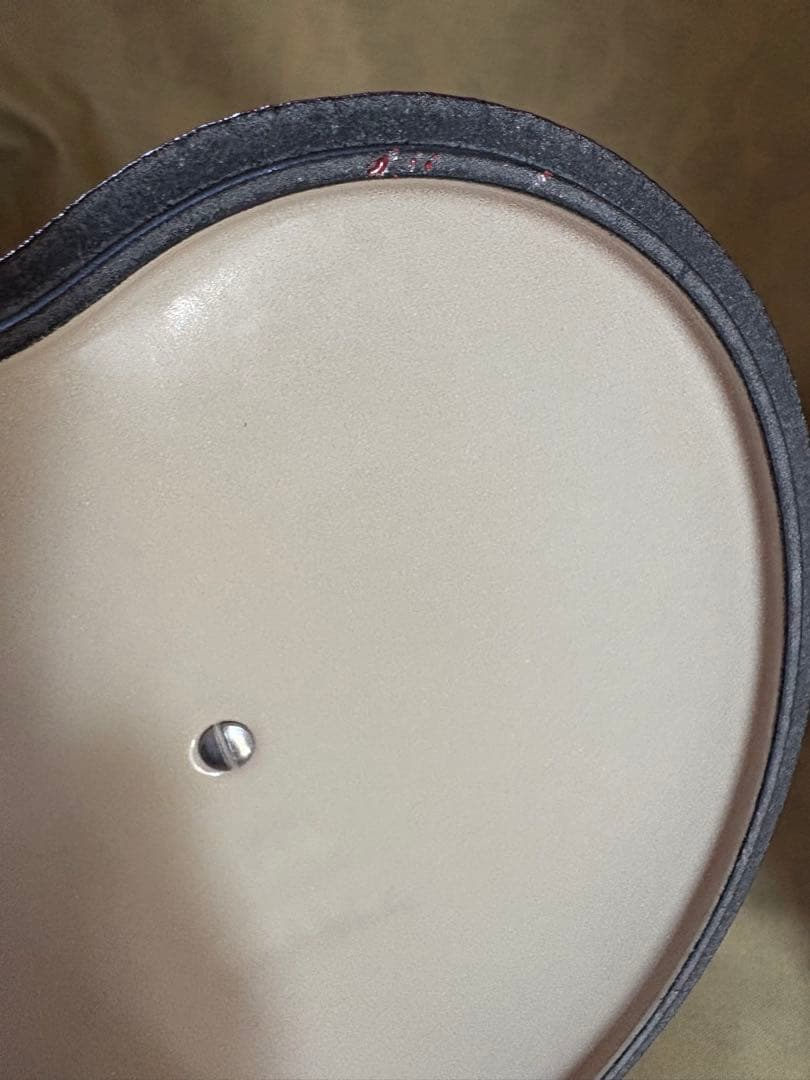柴*き様 ハート型 鋳鉄製 両手鍋 赤　LE CREUSET(ル・クルーゼ)